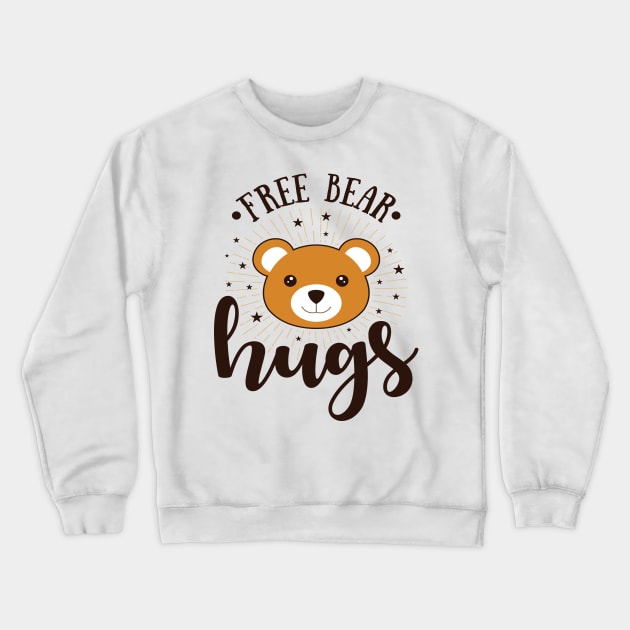 Bear Hugs Crewneck Sweatshirt by Sruthi